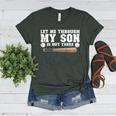Let Me Through My Son Is Out There Baseball Mom Women's Heather T-Shirt Heather Forest Let Me Through My Son Is Out There Baseball Mom Women's Heather T-Shirt Heather Forest