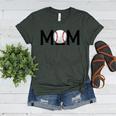 Loud & Proud Baseball Mom Softball Mother Women Mommy Women's Heather T-Shirt Heather Forest Loud & Proud Baseball Mom Softball Mother Women Mommy Women's Heather T-Shirt Heather Forest