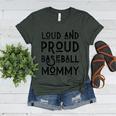 Loud & Proud Baseball Mommy Sports Lover Mom Women Women's Heather T-Shirt Heather Forest Loud & Proud Baseball Mommy Sports Lover Mom Women Women's Heather T-Shirt Heather Forest