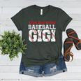 Loud And Proud Baseball Gigi Baseball Mom Women's Heather T-Shirt Heather Forest Loud And Proud Baseball Gigi Baseball Mom Women's Heather T-Shirt Heather Forest