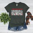 Loud And Proud Baseball Grandma Baseball Mom Heart Women's Heather T-Shirt Heather Forest Loud And Proud Baseball Grandma Baseball Mom Heart Women's Heather T-Shirt Heather Forest