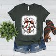 Loud Proud Baseball Mom Mommy Women's Heather T-Shirt Heather Forest Loud Proud Baseball Mom Mommy Women's Heather T-Shirt Heather Forest