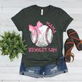 Mama Biggest Fan Coquette Bow Baseball Mom Fan Mother's Day Women's Heather T-Shirt Heather Forest Mama Biggest Fan Coquette Bow Baseball Mom Fan Mother's Day Women's Heather T-Shirt Heather Forest