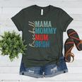 Mama Mommy Mom Bruh Baseball Mom Lover Mother's Day Women's Heather T-Shirt Heather Forest