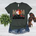 Mom Of Ballers Basketball Baseball Mom Of Ballers Women's Heather T-Shirt Heather Forest Mom Of Ballers Basketball Baseball Mom Of Ballers Women's Heather T-Shirt Heather Forest