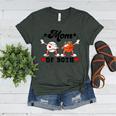 Mom Of Both Basketball Baseball Mom Women's Heather T-Shirt Heather Forest