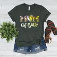 Mom Of Both Softball Baseball Mom Women's Heather T-Shirt Heather Forest Mom Of Both Softball Baseball Mom Women's Heather T-Shirt Heather Forest