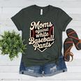 Moms Against Baseball Pants Baseball Mom Premium Tri-Blend Women's Heather T-Shirt Heather Forest
