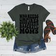 Who Needs Umpires When We Have Baseball Moms Baseball Women's Heather T-Shirt Heather Forest Who Needs Umpires When We Have Baseball Moms Baseball Women's Heather T-Shirt Heather Forest