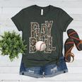 Play Ball Women Graphic Baseball Mom Baseball Women's Heather T-Shirt Heather Forest Play Ball Women Graphic Baseball Mom Baseball Women's Heather T-Shirt Heather Forest