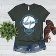 Professional Baseball Mom Team Sports Women's Heather T-Shirt Heather Forest Professional Baseball Mom Team Sports Women's Heather T-Shirt Heather Forest