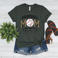 Proud Baseball Mom Shirt For Women Baseball Mom Team Women's Heather T-Shirt Heather Forest Proud Baseball Mom Shirt For Women Baseball Mom Team Women's Heather T-Shirt Heather Forest