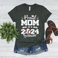 Proud Mom Of a 2024 Senior Baseball Mom 2024 Graduate Women's Heather T-Shirt Heather Forest Proud Mom Of a 2024 Senior Baseball Mom 2024 Graduate Women's Heather T-Shirt Heather Forest