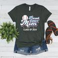 Proud Senior Mom Class Of 2024 Baseball Mom Graduate School Women's Heather T-Shirt Heather Forest Proud Senior Mom Class Of 2024 Baseball Mom Graduate School Women's Heather T-Shirt Heather Forest