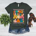 Retro Groovy In My Baseball Mom Era Happy Women Premium Women's Heather T-Shirt Heather Forest Retro Groovy In My Baseball Mom Era Happy Women Premium Women's Heather T-Shirt Heather Forest