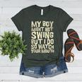 Sassy Baseball Mom Women's Heather T-Shirt Heather Forest Sassy Baseball Mom Women's Heather T-Shirt Heather Forest