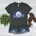 School Spirit Panthers Panther Pride Baseball Mom For Women Women's Heather T-Shirt Heather Forest