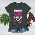 Self Expression Cool Baseball Mom Positive Thinking Women's Heather T-Shirt Heather Forest Self Expression Cool Baseball Mom Positive Thinking Women's Heather T-Shirt Heather Forest