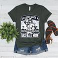 So God Made A Baseball Mom Baseball Player Premium Women's Heather T-Shirt Heather Forest So God Made A Baseball Mom Baseball Player Premium Women's Heather T-Shirt Heather Forest
