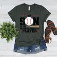 My Son Is My Favorite Baseball Player Baseball Mom Women's Heather T-Shirt Heather Forest My Son Is My Favorite Baseball Player Baseball Mom Women's Heather T-Shirt Heather Forest