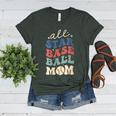 All Star Baseball Mom Women's Heather T-Shirt Heather Forest All Star Baseball Mom Women's Heather T-Shirt Heather Forest