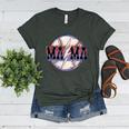 T Ball Mama Baseball Mama Baseball Mom Women's Heather T-Shirt Heather Forest