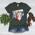 T-Ball Mimi Baseball Mom Game Day Women's Heather T-Shirt Heather Forest
