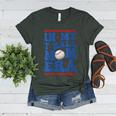 In My T-Ball Mom Era Baseball Mom Groovy Mother's Day Women's Heather T-Shirt Heather Forest In My T-Ball Mom Era Baseball Mom Groovy Mother's Day Women's Heather T-Shirt Heather Forest
