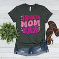 In My T-Ball Mom Era Leopard Baseball Mom Groovy Women's Heather T-Shirt Heather Forest In My T-Ball Mom Era Leopard Baseball Mom Groovy Women's Heather T-Shirt Heather Forest