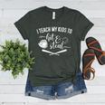 I Teach My Kids To Hit And Steal Baseball Mom Women's Heather T-Shirt Heather Forest I Teach My Kids To Hit And Steal Baseball Mom Women's Heather T-Shirt Heather Forest