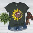 I Have Three Titles Baseball Mom Nurse And Caring Wife Mama Women's Heather T-Shirt Heather Forest