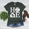 Vintage Baseball Home Missouri State Outline Baseball Mom Women's Heather T-Shirt Heather Forest