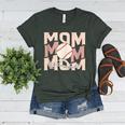 Women's Retro Baseball Mama Distressed Baseball Mom Life Women's Heather T-Shirt Heather Forest Women's Retro Baseball Mama Distressed Baseball Mom Life Women's Heather T-Shirt Heather Forest
