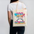 100 Days Of School Baseball Boys Ice Cream Drip 100th Day Canvas Tote Bag