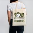 100 Days Of School Baseball Camo Art For Boys Kids Students Canvas Tote Bag