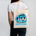 100 Days Of School Baseball Drip Ice Cream Kid Boy 100th Day Canvas Tote Bag 100 Days Of School Baseball Drip Ice Cream Kid Boy 100th Day Canvas Tote Bag