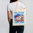 250 Years 1776 2026 250th Baseball American Flag 4th Of July Canvas Tote Bag