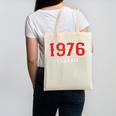 50 Year Old 1976 Classic Baseball Fan 50th Birthday Canvas Tote Bag 50 Year Old 1976 Classic Baseball Fan 50th Birthday Canvas Tote Bag