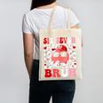 6 7 Bruh Six Seven Valentine Heart Baseball Canvas Tote Bag
