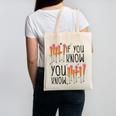 6 7 If You Know You Know Baseball Ice Cream Dip Canvas Tote Bag