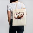 6 7 Six Seven American Baseball Graphic Canvas Tote Bag 6 7 Six Seven American Baseball Graphic Canvas Tote Bag