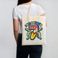 I Was 6 Now I’m 7 Banana Drip Birthday Baseball Canvas Tote Bag