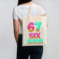 67 Ice Cream Drip Baseball Six Seven 6-7 Meme Teen Boy Canvas Tote Bag 67 Ice Cream Drip Baseball Six Seven 6-7 Meme Teen Boy Canvas Tote Bag