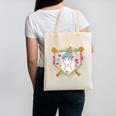 6th Birthday Baseball Drip Number 6 Year Old Birthday Boy Canvas Tote Bag