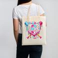 6th Birthday Boys Baseball Ice Cream Drip Boys Baseball Canvas Tote Bag