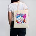 7th Birthday I Was 6 Now I'm 7 Baseball Ice Cream Drip Canvas Tote Bag