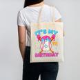8th Birthday Baseball 8 Year Old Ice Cream Drip Boy Baseball Canvas Tote Bag