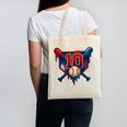 Baseball 10 Year Old Splash Drip 10th Birthday Boy Number 10 Canvas Tote Bag