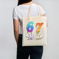 Baseball 67 Ice Cream Drip Six Seven Boys Meme Canvas Tote Bag