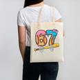 Baseball 67 Ice Cream Drip Skeleton Six Seven Boys Meme Canvas Tote Bag